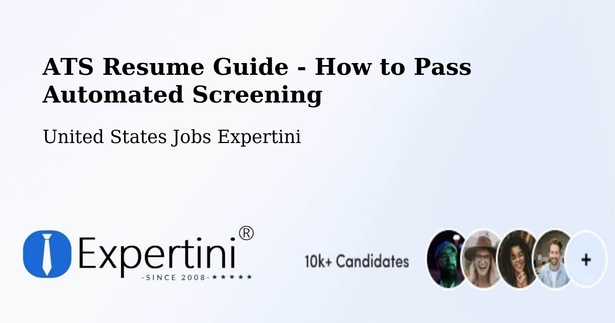 ATS Compliance Guide – Olean - United States Jobs Expertini