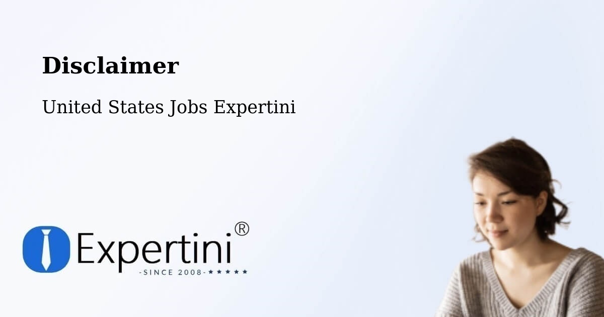 Disclaimer - United States Jobs Expertini