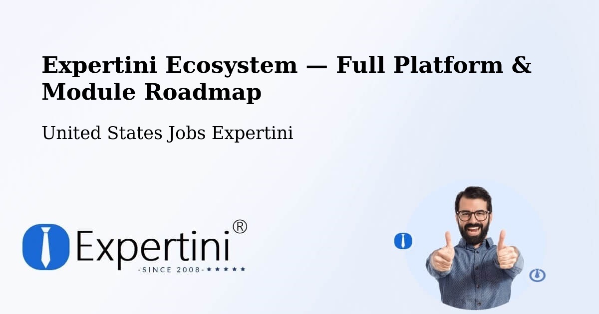 Expertini Ecosystem — Full Platform & Module Roadmap – Olean