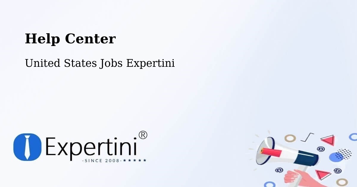 Help Center - United States Jobs Expertini