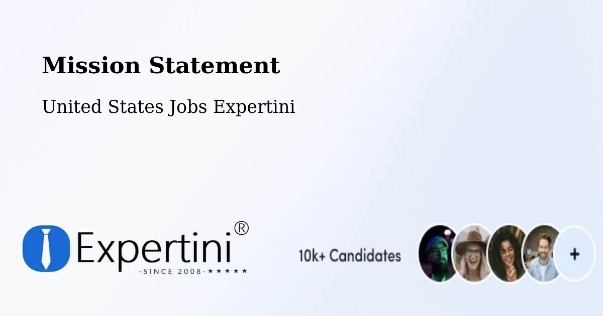 Mission Statement - United States Jobs Expertini